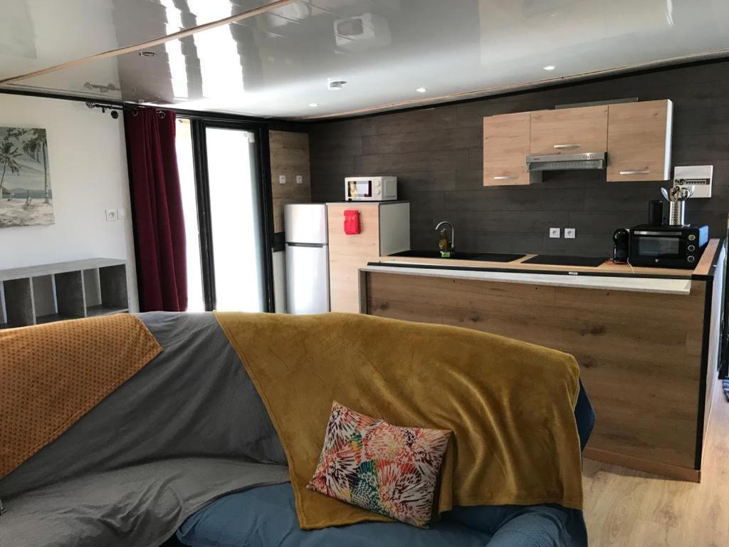 Le Flamboyant Avec Piscine Chauffee 30° Et Jacuzzi Appartement Saint-André Buitenkant foto